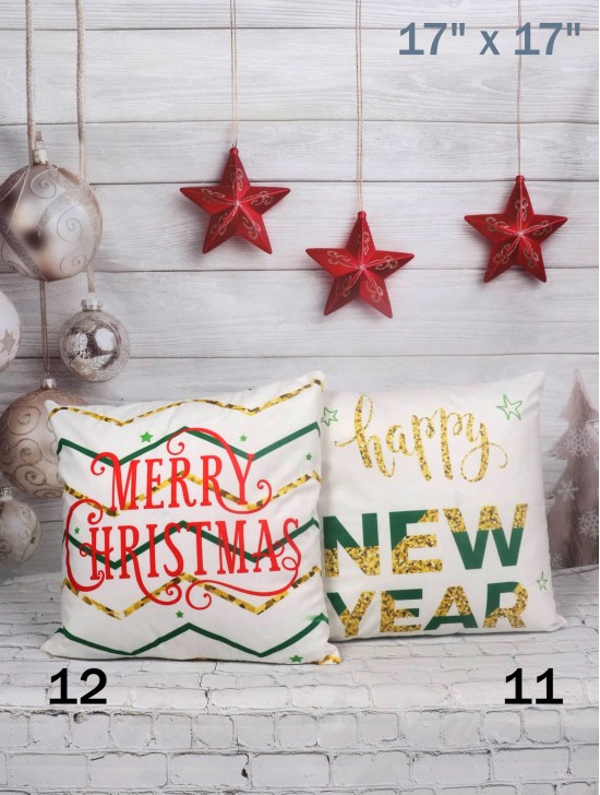 Holiday  Print Cushion & Filler